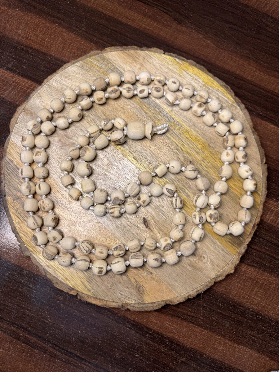 108+1 Original Tulsi Japmala-Sarpakar Beads