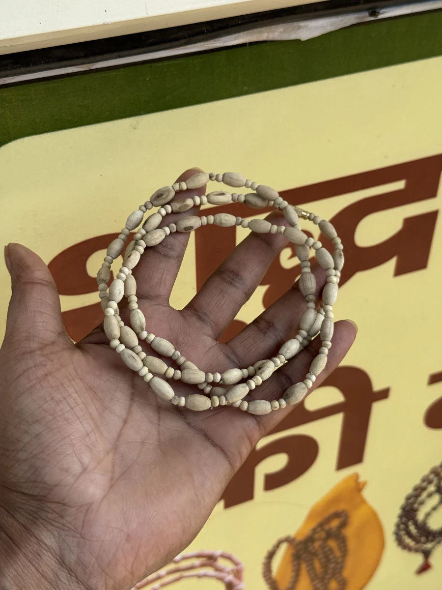 2 Round Original Tulsi Mala(Mridang+Round Beads) - Image 2