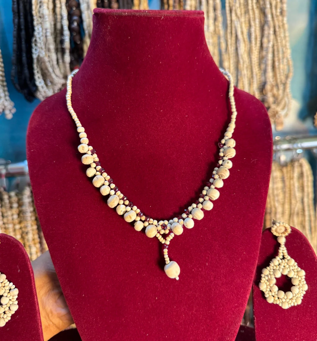 Premium Quality Original Tulsi Jewellery Set-Light Weight - Image 3