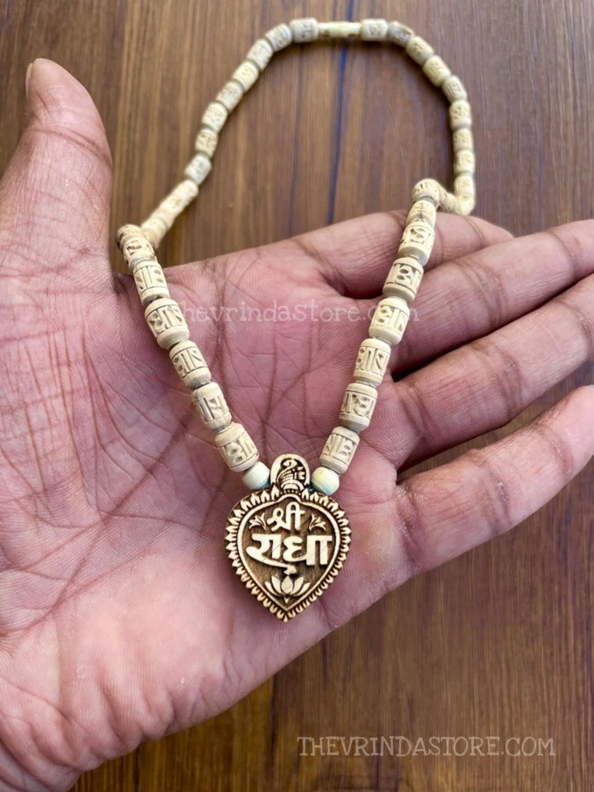Shri Radha Locket & Radha Name Original Tulsi Mala