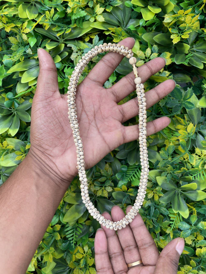 Single Round Chain Style Original Tulsi Mala From Vrindavan - Image 2
